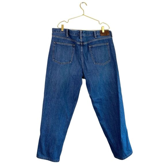 Lands‎ End Square Rigger Traditional Fit Stretch Denim Blue Jeans Size 42 570 - Picture 11 of 12